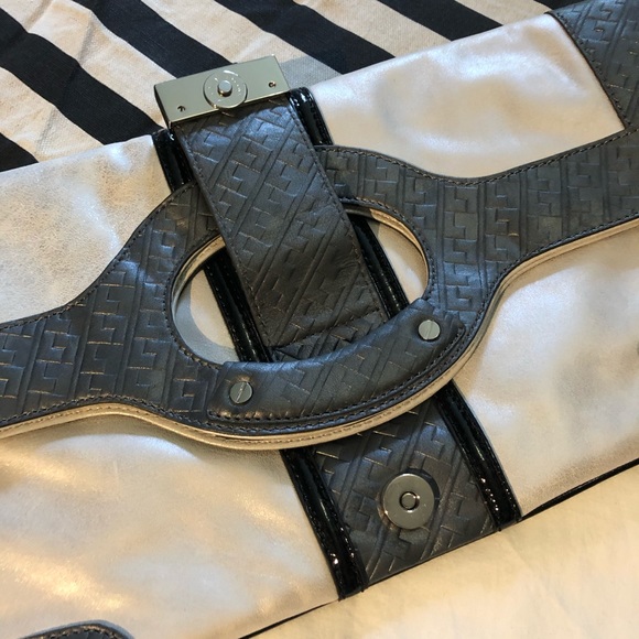 L.A.M.B 'Frosted Love' Treviso Convertible Clutch - Picture 2 of 7